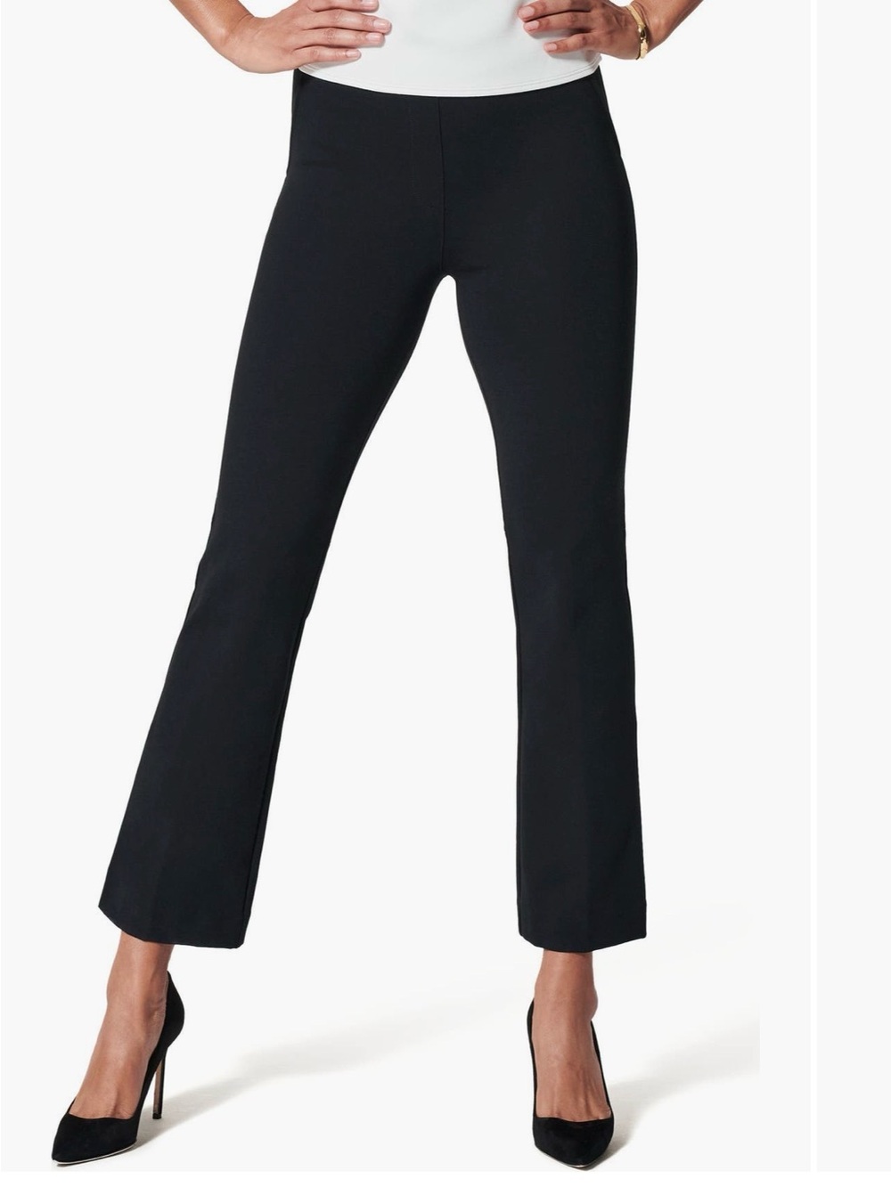 SPANX Black Bootcut Ponte Pants